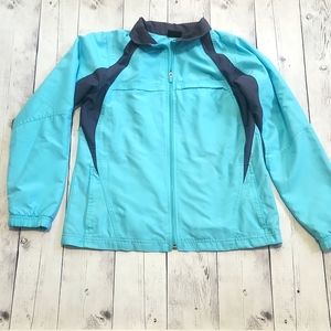 Tek Gear Small Blue and Gray light weight jacket
